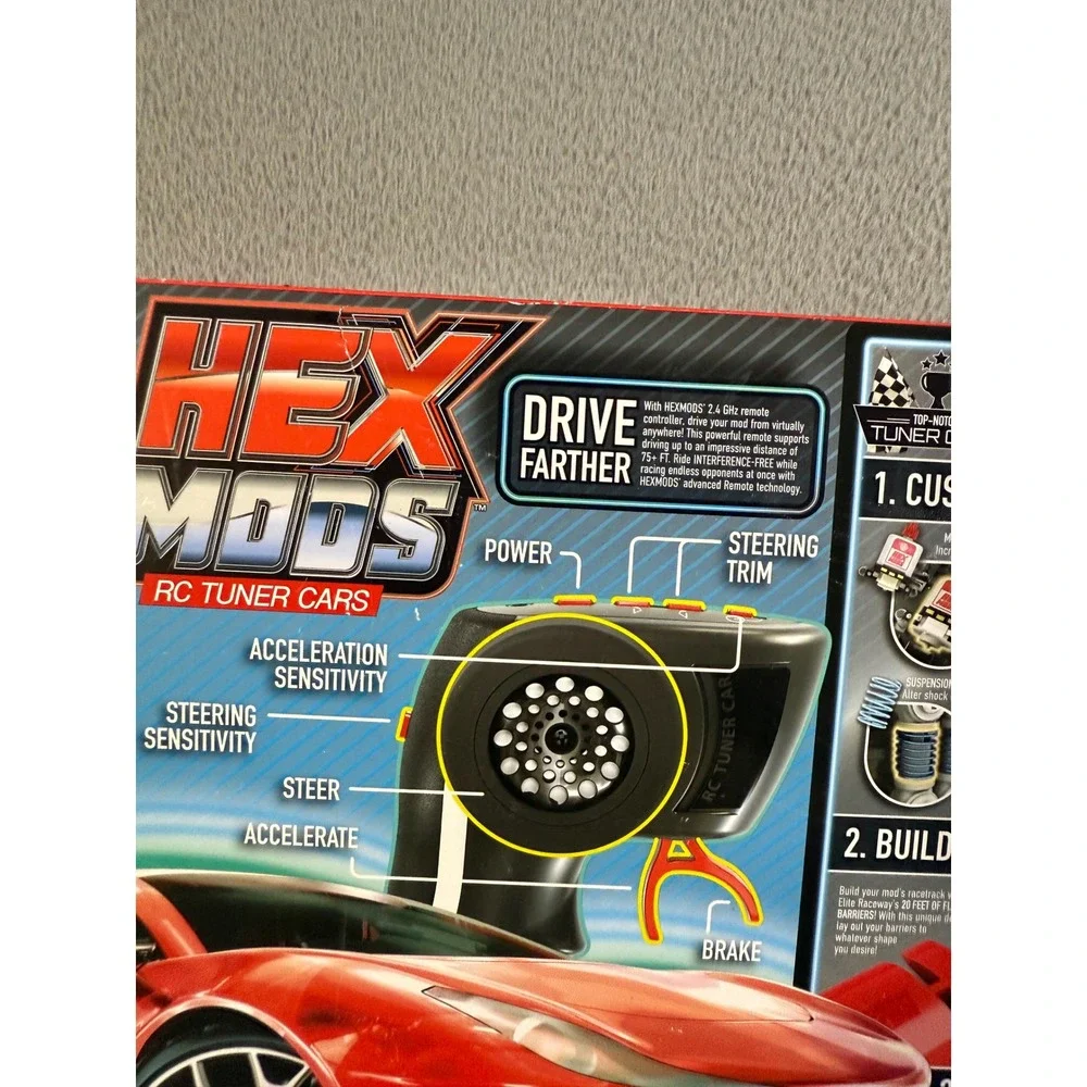 HEXBUG MODS RC Tuner‎ Car Pro Series Elite Raceway Customizable 150+ Pcs